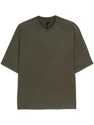 Entire Studios Dart Crew-neck T-shirt In Green