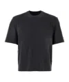 Entire Studios Dart Crewneck Jersey T-shirt In Black