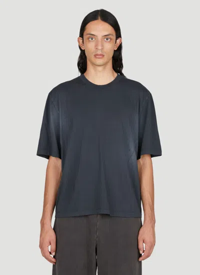 Entire Studios Dart Short Sleeve T-shirt In Black