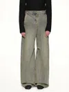 Entire Studios 'cuff Surface Wave' Jeans In Blue