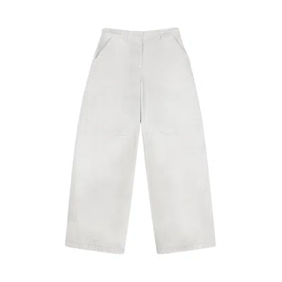 Pre-owned Entire Studios Dem Jeans 'bone' | White | Men's Size L