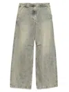 Entire Studios Dem Jeans In Neutrals