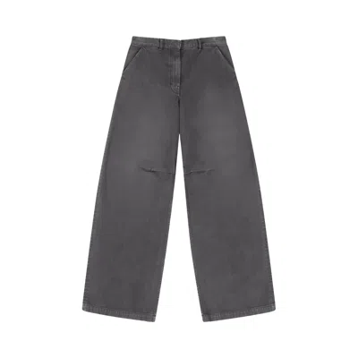 Pre-owned Entire Studios Dem Jeans 'stone Light' | Grey | Men's Size M