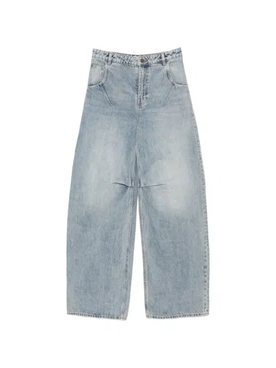 Entire Studios Dem V2 Panelled Jeans In Blue