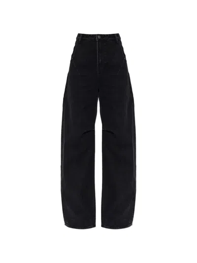 Entire Studios Dem V2 Wide-leg Jeans In Black