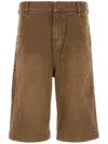 Entire Studios Bermuda Shorts With Knee Length And Pockets In Brown