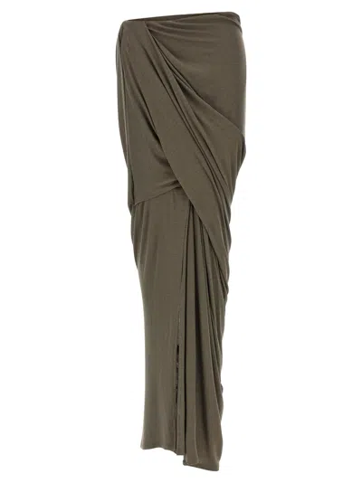 Entire Studios Dia Skirts Gray In Green