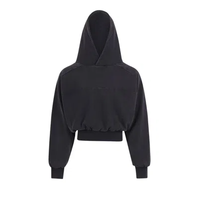Pre-owned Entire Studios Double Double Hood 'ink' In Black