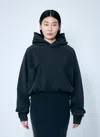 Entire Studios Double Double Hooded Sweatshirt In Black