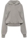 Entire Studios Heavy Hood Kangaroo Pocket In Grey