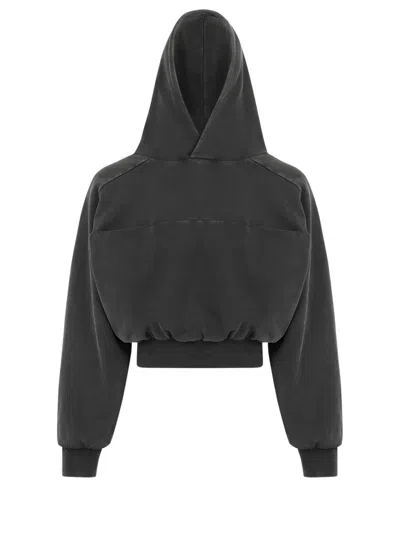 Entire Studios Double Hoodie In Black