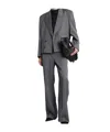Entire Studios Double-breasted Blazer In Gray