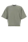 Entire Studios Dove Grey Cotton Oversize T-shirt In Rhino