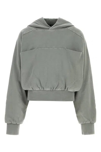Entire Studios Dove Grey Cotton Sweatshirt