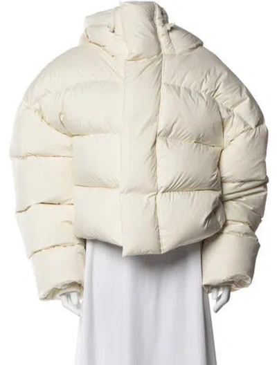 Pre-owned Entire Studios Down Jacket In Neutrals