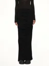 Entire Studios Drape Skirt In Black