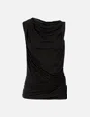 Entire Studios Drape Tank In Black