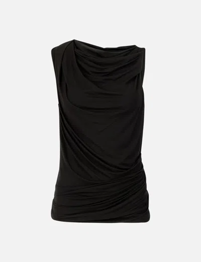 Entire Studios Drape Tank In Black