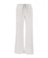 Entire Studios Drawstring Straight-leg Trousers In White
