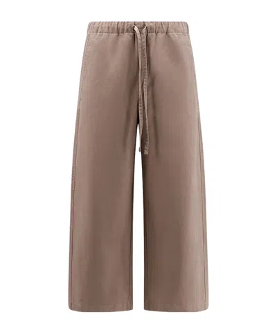 Entire Studios Loft Barrel-leg Pants In Brown