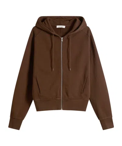 Entire Studios Drawstring Hooded Sweatshirt In Neutral