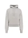 Entire Studios Drawstring Kangaroo-pocket Hoodie In Gray