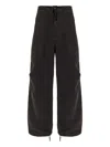 Entire Studios Drawstring Pocket Trousers In Black