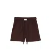 Entire Studios Drawstring Shorts In Brown