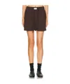 Entire Studios Drawstring Shorts In Brown