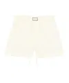 Entire Studios Drawstring Elasticated Shorts In Neutral