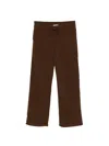 Entire Studios Drawstring Track Pants In Brown