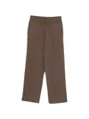 Entire Studios Drawstring Track Pants In Brown