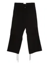 Entire Studios Drawstring Trousers In Black