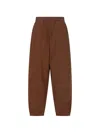 Entire Studios Drawstring Trousers In Brown