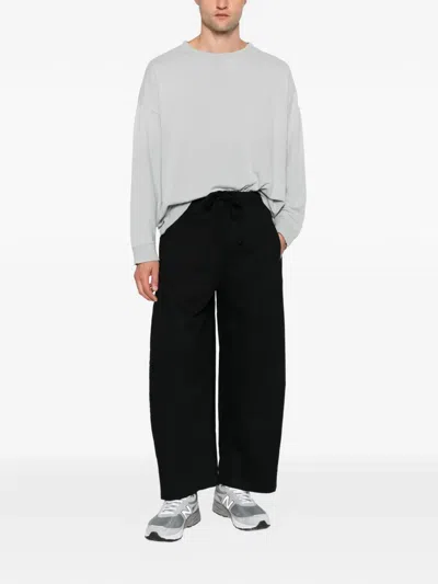 Entire Studios Drawstring-fastening Palazzo Pants In Black
