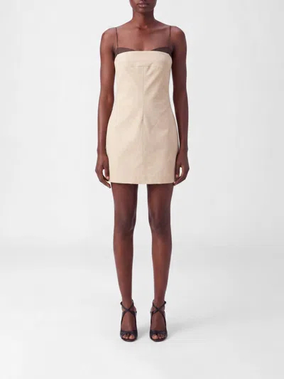 Entire Studios Dress  Woman Color Beige In Nude