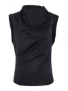 Entire Studios Droop Tank Clothing In Black