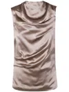 Entire Studios Droop Tank Clothing In Brown