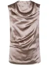 Entire Studios Droop Tank Clothing In Brown