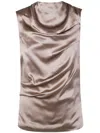 Entire Studios Droop Tank Clothing In Brown