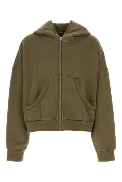 ENTIRE STUDIOS ENTIRE STUDIOS DROP SHOULDER ZIPPED HOODIE