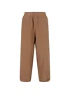Entire Studios Dune Elasticated Track Pants In Brown