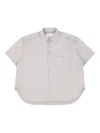 Entire Studios Duper Ss Short-sleeve Pocket Shirt In Gray