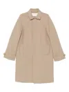 Entire Studios Beige Duster Trench Coat In Brown