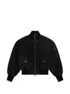 Entire Studios Echo Bomber Jacket In Black