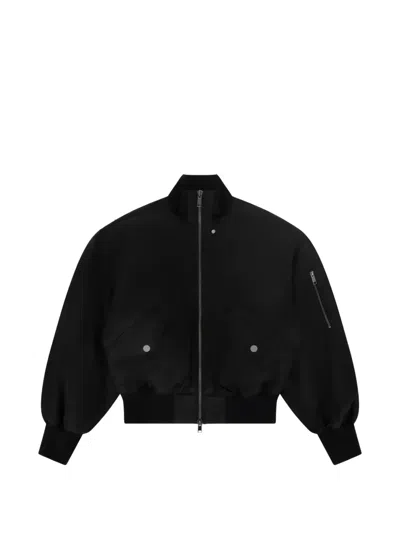 Entire Studios Echo Bomber Jacket In Black