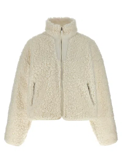 ENTIRE STUDIOS EF PUFFER JACKETS WHITE