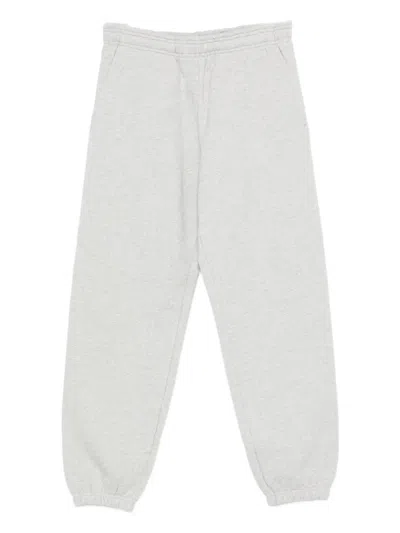 Entire Studios Elastic-cuffed Cotton Sweatpants In Gray