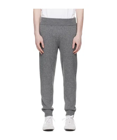 Entire Studios Elastic Waist Casual Pants In Gray