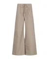 Entire Studios Elastic Waist Casual Pants In Nude